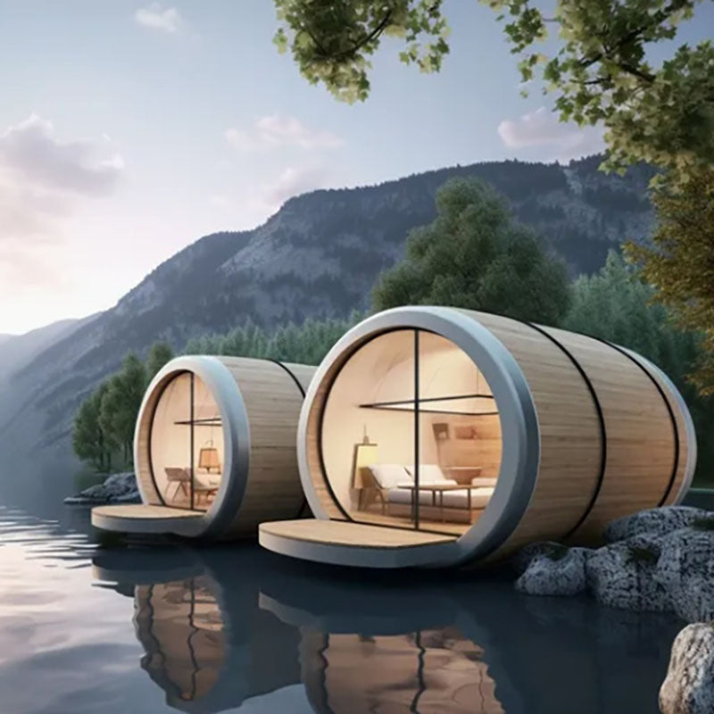 Modern designed Apple Cabin