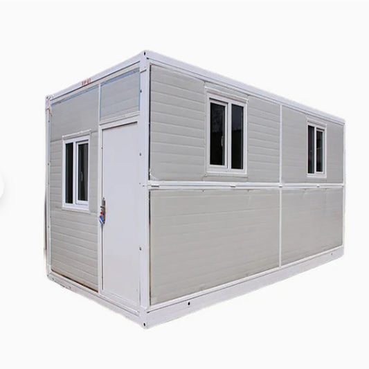 Quickly build a 15 foot modular folding container house