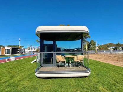 Modern Space Capsule Movable Homes Mobile Prefab House Container Tiny Prefabricated Luxury Space Capsule Houses for Hotel