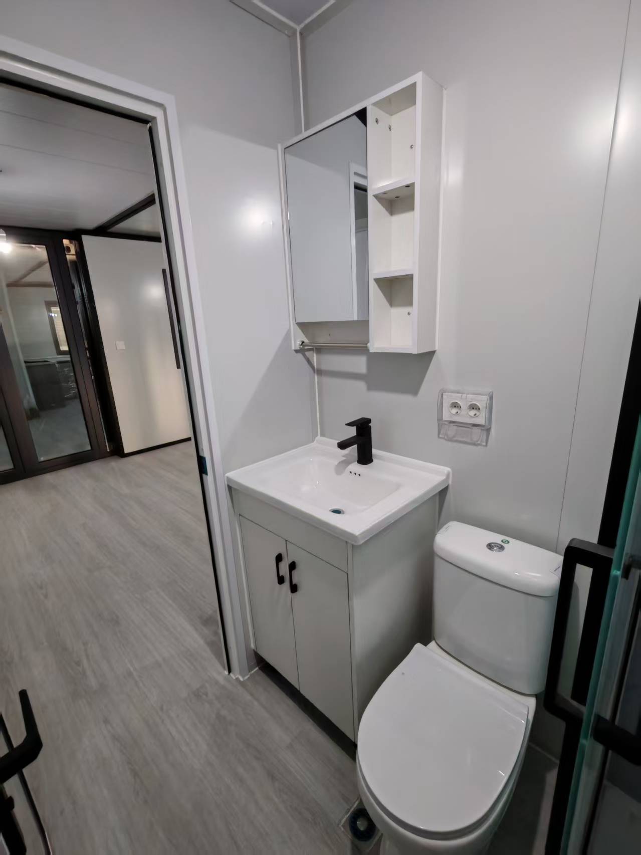 Quick installation 20 ft 40 ft Mobile Home Prefab Modular Foldable Portable Expandable Tiny House For Residence