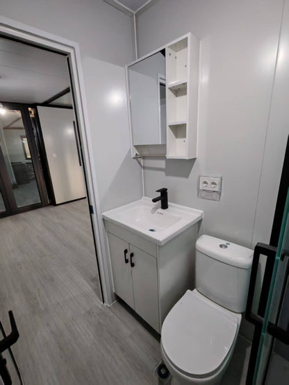 Quick installation 20 ft 40 ft Mobile Home Prefab Modular Foldable Portable Expandable Tiny House For Residence