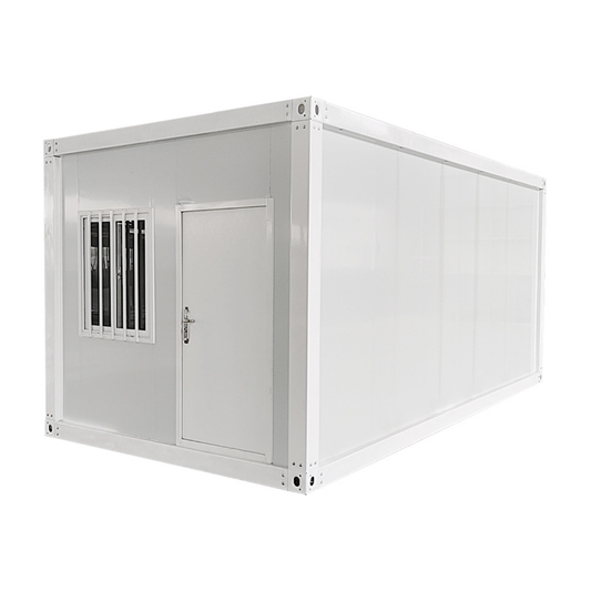 Flat packaging mobile micro container room for daily life